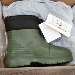 FUBUKI NISEKO 2.0 LOW SNOW BOOTS-Olive men's us 9